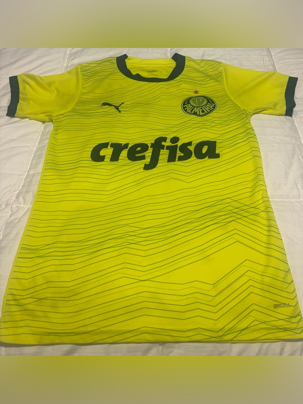 Puma Palmeiras Brazil Soccer Jersey Size Small